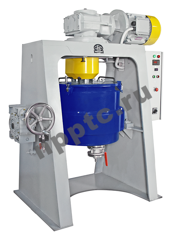 Аттритор АПД-60 (рабочий объемом 60 л) для мокрого размола.
