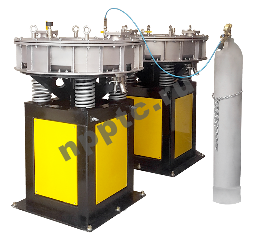 Вибрационные мельницы с тороидальной емкостью