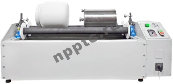 Мельница МВФ-1 (настольная) с фарфоровым 2 л и нержавеющим барабаном 1 л.