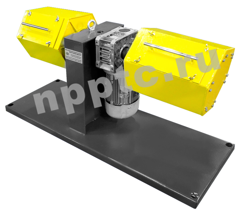 Галтовочные барабаны с двумя вращающимися барабанами