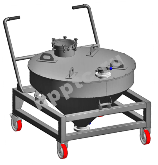 Емкость для порошков БАК-500