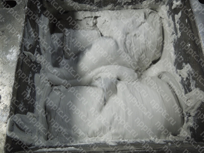 Эксперимент по смешиванию шликера