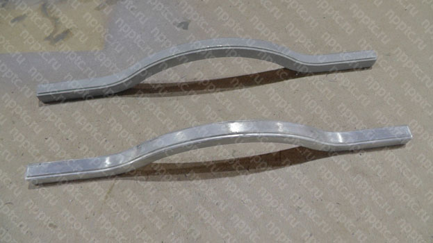 Пробная мокрая галтовка алюминиевых изделий