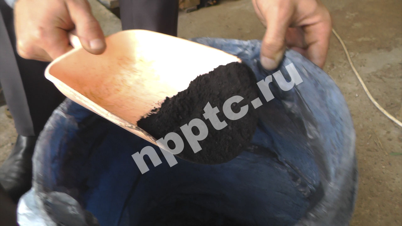 Размол шунгита