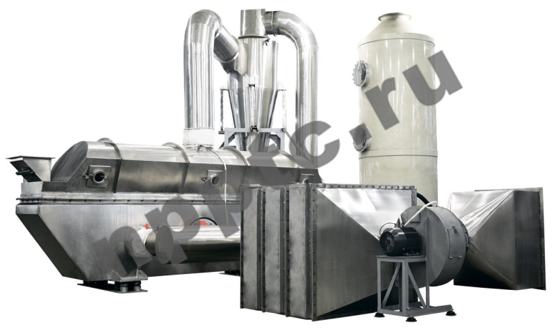 Линия сушки в псевдоожиженном слое